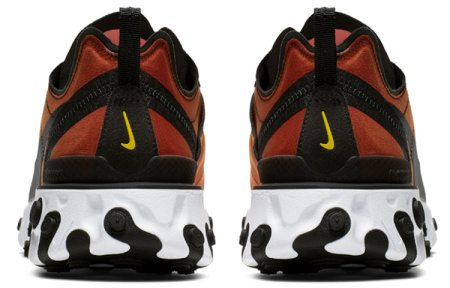 Nike React Element 55 Противоскользящие Устойчивые к износу Низкие Повседневные Беговые Кроссовки Унисекс