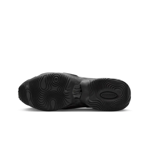 Nike Air Max Muse Abrasion Resistant Низкие Беговые Кроссовки Женские Черные