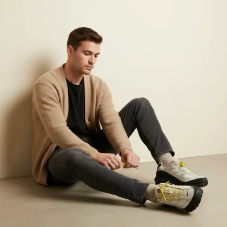 Nike Shox Ride 2 Противоскользящие Устойчивые к истиранию Низкие Беговые кроссовки Мужские Белые