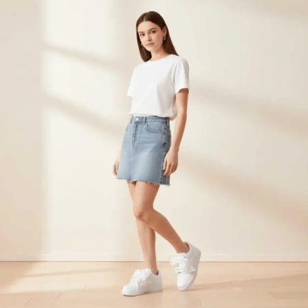 Nike Air Force 1 LX 'Triple White' Бант Низкие Кроссовки для скейтбординга Женские Белые