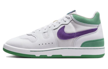 Nike Mac Attack 'Wimbledon' Устойчивые к истиранию Дышащий MID Скейтбординг Кроссовки Мужские Белый Зеленый