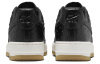 Nike Air Force 1 'Черный Ostrich' Низкие Кроссовки для скейтбординга Женские Черные