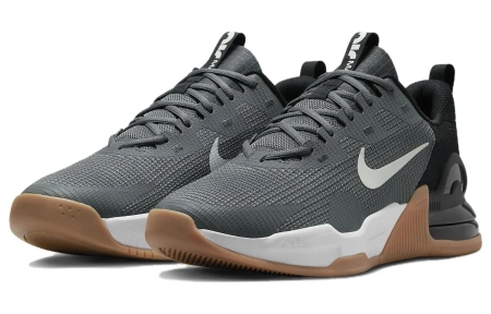 Nike Air MAX Alpha Mesh Аbrasion Resistant Низкие Кроссовки для тренировок Мужские Черные Серые