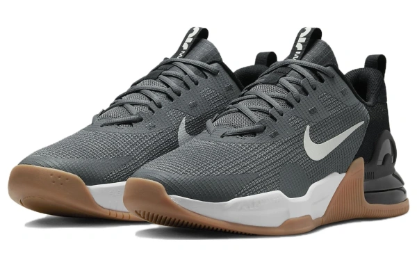 Nike Air MAX Alpha Mesh Аbrasion Resistant Низкие Кроссовки для тренировок Мужские Черные Серые