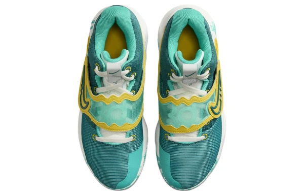 Nike KD Trey 5 X Цвет KD EP Амортизация Износостойкий MID Топ Баскетбольные кроссовки Мужской Зеленый