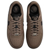 Nike Air Force 1 Slip-Resistant Abrasion-Resistant Low-Top Скейтборд Кроссовки Женские Коричневые Черные
