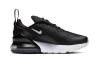Nike Air Max 270 Амортизация Износостойкие Низкие Кроссовки для Детей Lifestyle Черные Белые для Возраста 3-7 Лет