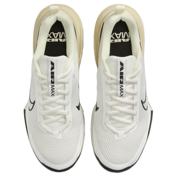 Nike Air Max ALPHA Амортизация Износостойкие Низкие Кроссовки для Тренировок Мужские Бежево-Черные