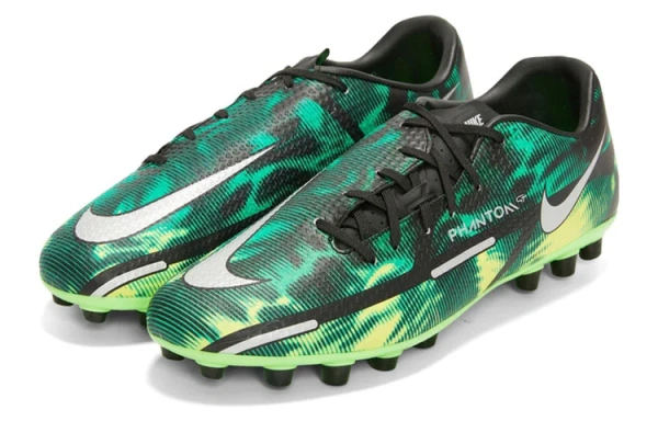 Nike Phantom GT AG Искусственный газон противоскользящие устойчивые к истиранию футбольные бутсы мужские зеленые