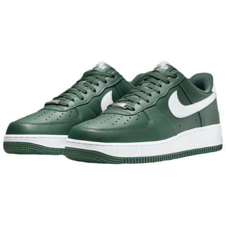 Nike Air Force 1 Low Топ Скейтборд Кроссовки Мужские Зеленые Белые