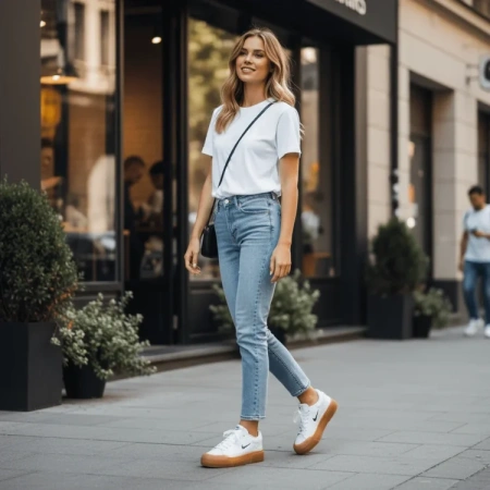 Nike Court Legacy Low Топ Скейтборд Кроссовки Женские Белые