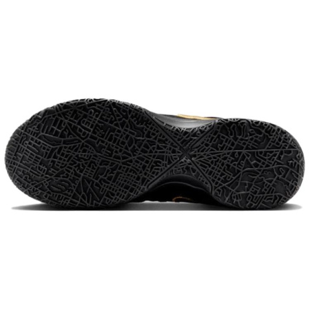 Nike LeBron NXXT Gen Low Баскетбольные кроссовки Мужские Черный Белый Золото