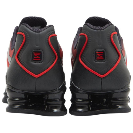 Nike Shox TL Series Противоскользящие Устойчивые к износу Низкие Повседневные Беговые Кроссовки Мужские Красный Черный