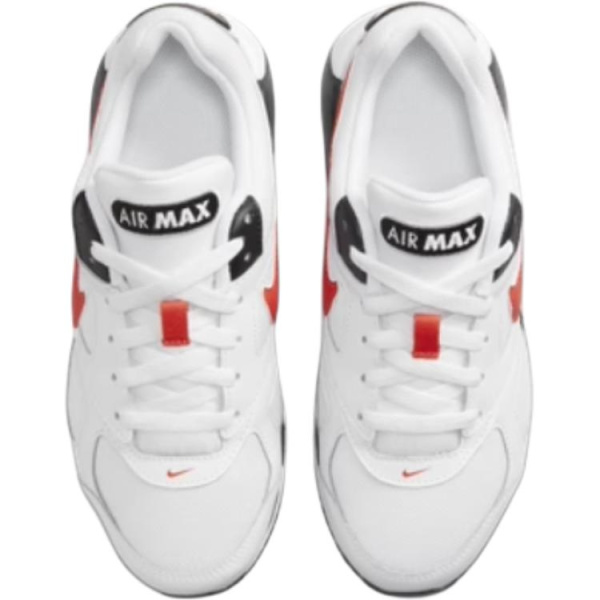 Nike Air Max Ivo Модные Амортизирующие Износостойкие Низкие Кроссовки для Беговых Занятий Детские Белые