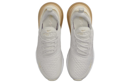Nike Air Max 270 Low Топ Повседневная Обувь Женская Бежевая