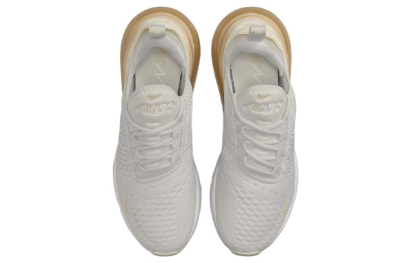 Nike Air Max 270 Low Топ Повседневная Обувь Женская Бежевая