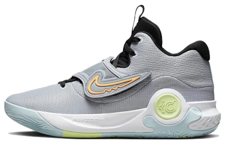 Nike KD Trey 5 X Low Топ Баскетбольные кроссовки для игры Мужской Серый Зеленый Азиатская версия