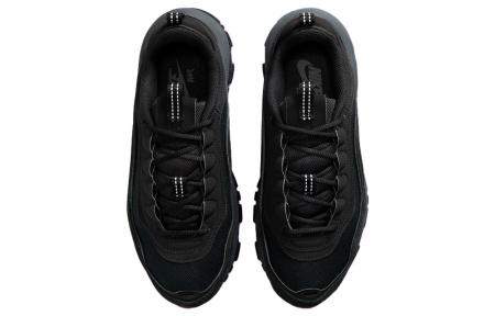 Nike Air Max 97 Futura Устойчивая к истиранию Низкая Повседневная Обувь Женская Черная