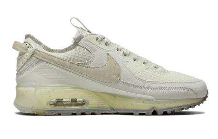 Nike Air Max 90 противоскользящие устойчивые к истиранию дышащие низкие кроссовки Airma для бега женские бежевые