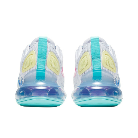 Nike Air Max 720 Комфортный Баланс Амортизация Низкий Верх Спортивная Повседневная Обувь Женская Розовый Белый Синий