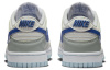 Nike Dunk Сливочный Hyper Royal Кожа Легкий Противоскользящий Устойчивый к истиранию Низкий Верх Детские Скейтбординги
