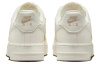 Nike Air Force 1 Мини Золотой Спилок Коровья Кожа Устойчивая к Износу Низкие Кроссовки для Скейтбординга Женские