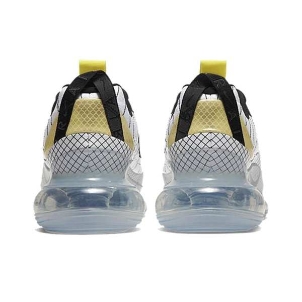 Nike Air Max 720 818 Кожа Нейлон Устойчивый к истиранию Низкий Верх Повседневная Обувь Унисекс Белый Желтый