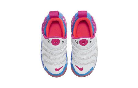 Nike Dynamo GO противоскользящие низкие детские повседневные кроссовки белые синие розовые для детей от 3 до 7 лет