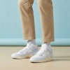 Nike Dunk High 1985 Деним Синий Удобные Высокие Кроссовки для Скейтбординга Унисекс Белый Синий