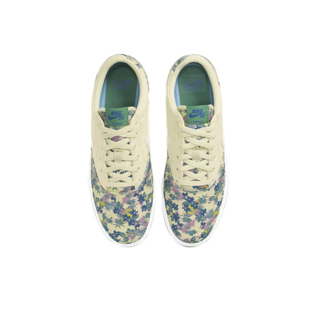 Nike SB Charge CNVS PRM Комфортная Обувь для Скейтбординга Низкие Кроссовки Мужские Бежевые Желтые