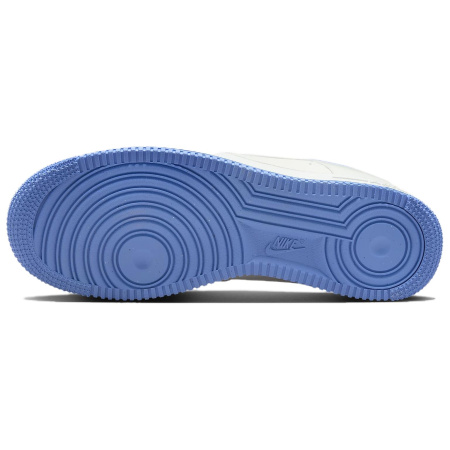 Nike Air Force 1 Slip-Resistant Abrasion-Resistant Low-Top Скейтборд Кроссовки Женские Бежево-Синие