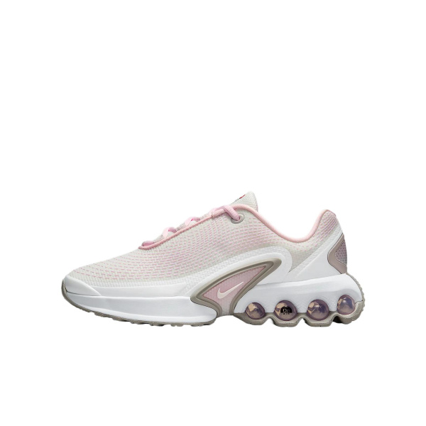 Nike Air Max DN Low Топ Детские Беговые Кроссовки Платиново-фиолетовые Подростковые