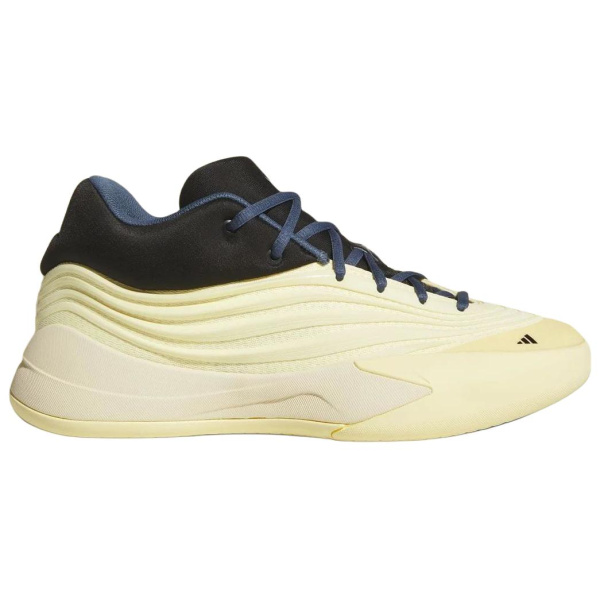 Adidas Dame 10 Противоскользящие Устойчивые к истиранию Низкие Баскетбольные кроссовки Мужские Желто-черные
