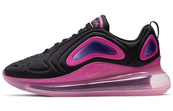 Nike Air Max 720 Черный Розовый Низкий Топ Повседневная Обувь Мужская Черный Розовый