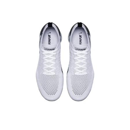 Nike VaporMax Flyknit 2 Low Беговые кроссовки Мужские Черно-белые