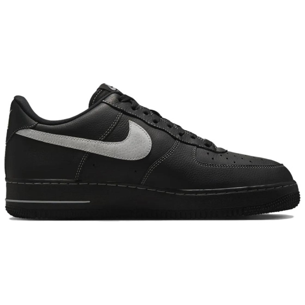 Nike Air Force 1 Low Топ Скейтборд Кроссовки Унисекс Черные