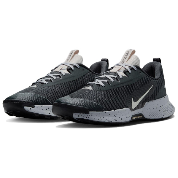 Nike Juniper Trail 3 Противоскользящие Устойчивые к износу Низкие Повседневные Беговые Кроссовки Мужские Серые
