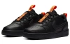 Nike Court Borough Low 2 SE Синтетическая кожа Амортизация Низкий верх Детские Скейтбординг Черный Оранжевый