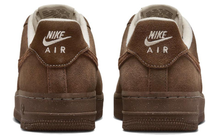 Nike Air Force 1 Low Топ Скейтборд Кроссовки Женские Коричневые
