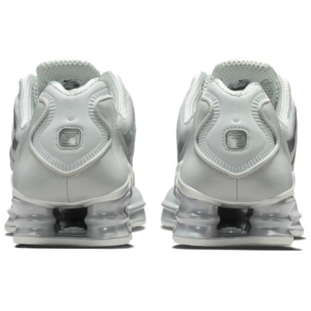 Nike Shox TL Series Дышащая Поддержка Амортизация Повседневные Беговые Кроссовки Женские Серебристо-Серый
