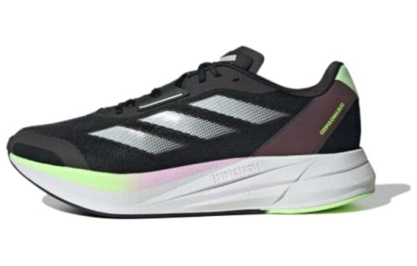Adidas DURAMO SPEED Сетка Низкий Верх Тренировочные Спринт Беговые Кроссовки Мужские Черный Белый Зеленый