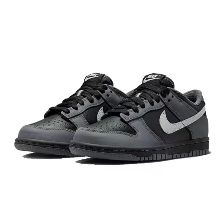 Nike Dunk Ткань Низкие Кеды Детские Скейтбординг Унисекс