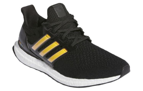 Adidas ULT Дышащие Низкие Повседневные Беговые Кроссовки Унисекс Черные Оранжевые 2024
