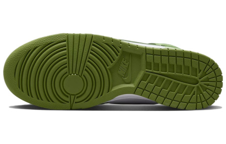 Nike Dunk High Модные Высокие Кроссовки для Скейтбординга Мужские Зеленые Белые