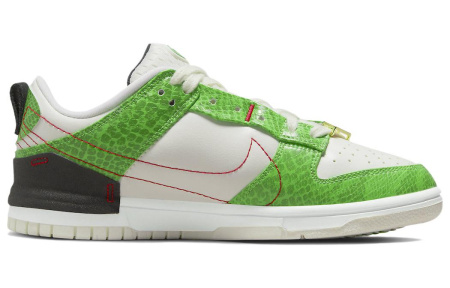 Nike Dunk Disrupt 2 Disrupt 2 'Just DO IT' Низкие Скейтборд Кроссовки Женские Белые Зеленые