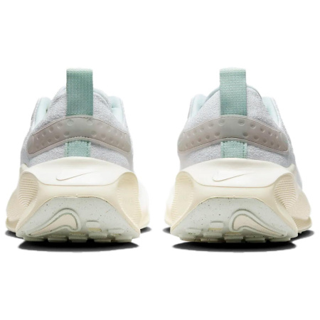 Nike InfinityRN Удобные с амортизацией противоскользящие дышащие низкие беговые кроссовки для женщин белые и зеленые