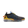 Nike VaporMax Flyknit Ткань Низкий Топ Воздушная Подушка Повседневные Беговые Кроссовки Мужские Серый Желтый