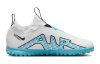 Nike Zoom Vapor 15 Academy Anti KICK Амортизация Низкие Футбольные бутсы Белый Синий Детские
