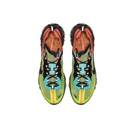 Nike React Element 87 Сетчатая ткань текстиль амортизация противоскользящий устойчивый к истиранию низкий верх