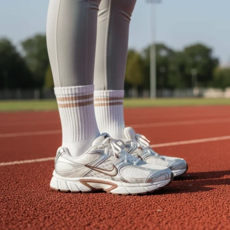 Nike V5 RNR Сетка Текстиль против скольжения Устойчивый к истиранию Дышащие Низкие Беговые кроссовки Женские